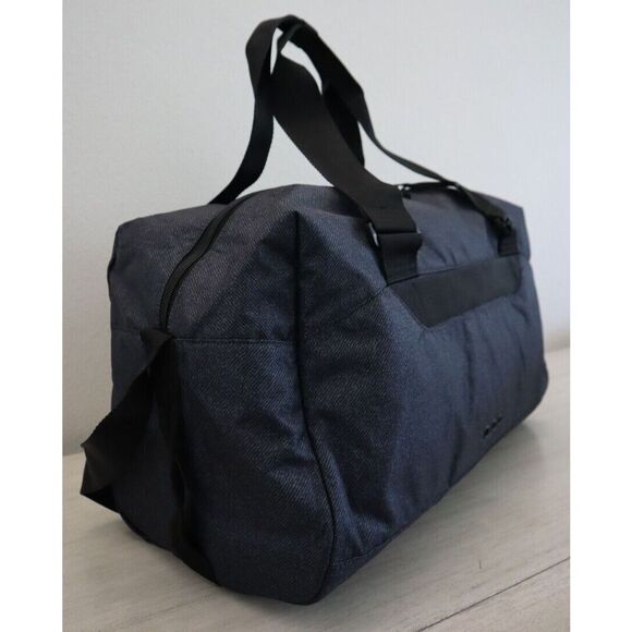 Adidas 5158409 Unisex Twill Black Lounge Duffel Bag w/Ventilated Shoe Pocket - Picture 10 of 12